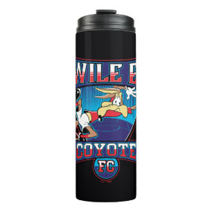 WILE E. COYOTE™ Football Club Badge Thermal Tumbler