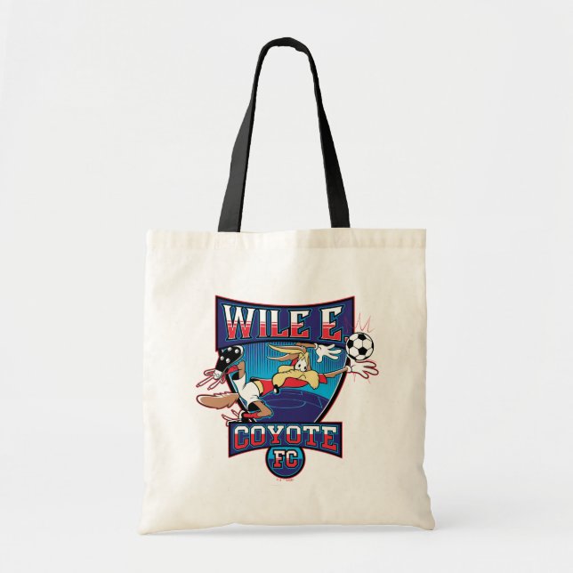 WILE E. COYOTE™ Football Club Badge Tote Bag (Front)