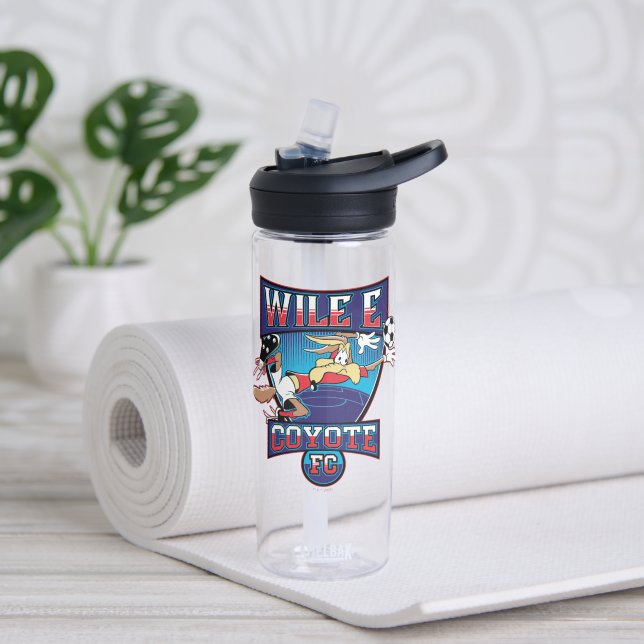WILE E. COYOTE™ Football Club Badge Water Bottle (Yoga)
