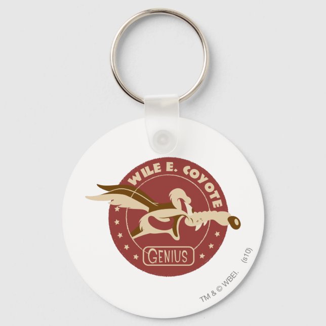 WILE E. COYOTE™ Genius Key Ring (Front)