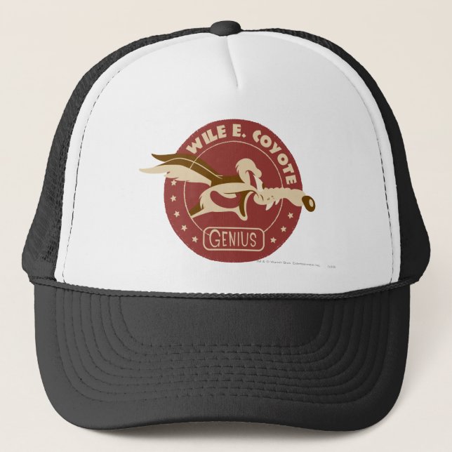 WILE E. COYOTE™ Genius Trucker Hat (Front)