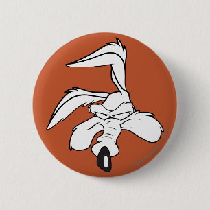 Wile E. Coyote Head Shot 6 Cm Round Badge