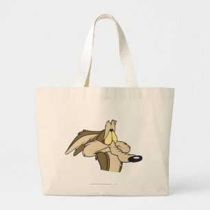Wile E. Coyote Impending Doom Large Tote Bag