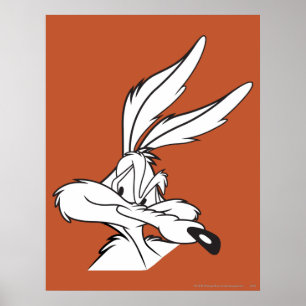 Wile E. Coyote Looking sneaky Poster