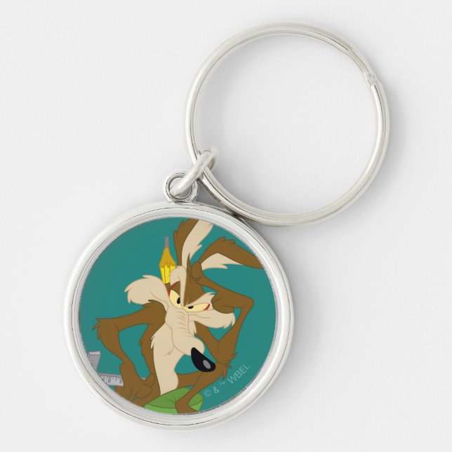 WILE E. COYOTE™ Planning Key Ring (Front)