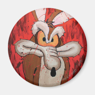 Wile E Coyote Red Fury Magnet