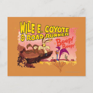 WILE E. COYOTE™ & ROAD RUNNER™ BEEP BEEP!™ POSTCARD