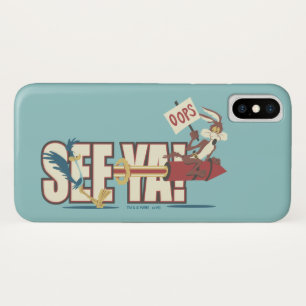 WILE E. COYOTE™ Rocketing Past ROAD RUNNER™ iPhone X Case