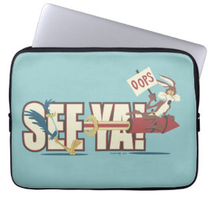 WILE E. COYOTE™ Rocketing Past ROAD RUNNER™ Laptop Sleeve