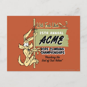 WILE E. COYOTE™ Rope Climbing Championships Postcard