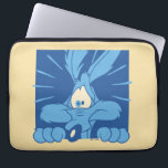 WILE E. COYOTE™ Shocked Expression Laptop Sleeve<br><div class="desc">LOONEY TUNES™ | Check out this funny graphic of Wile E. Coyote with a shocked expression!</div>