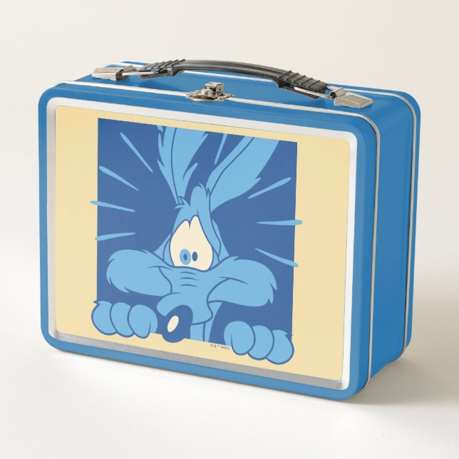 WILE E. COYOTE™ Shocked Expression Metal Lunch Box (Front)