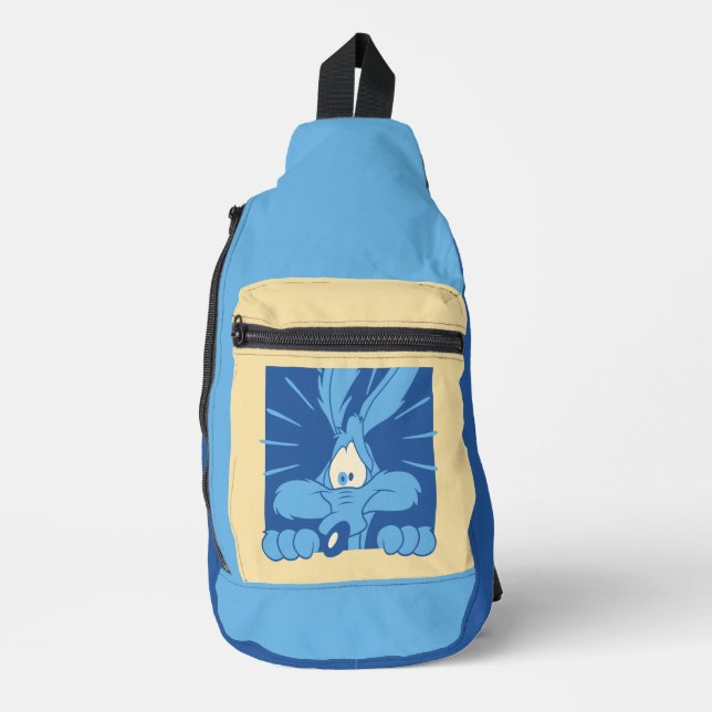 WILE E. COYOTE™ Shocked Expression Sling Bag (Front)