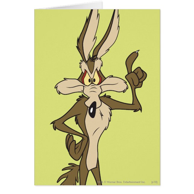 Wile E. Coyote Standing Tall (Front)