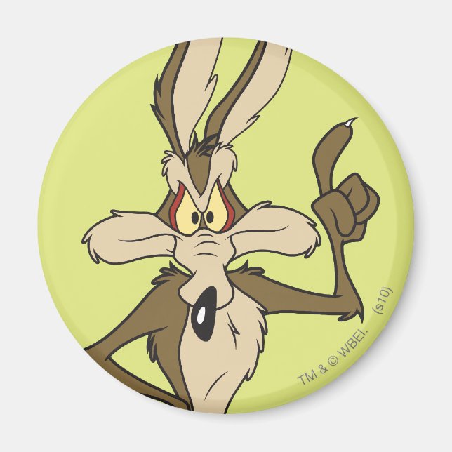 Wile E. Coyote Standing Tall Magnet (Front)
