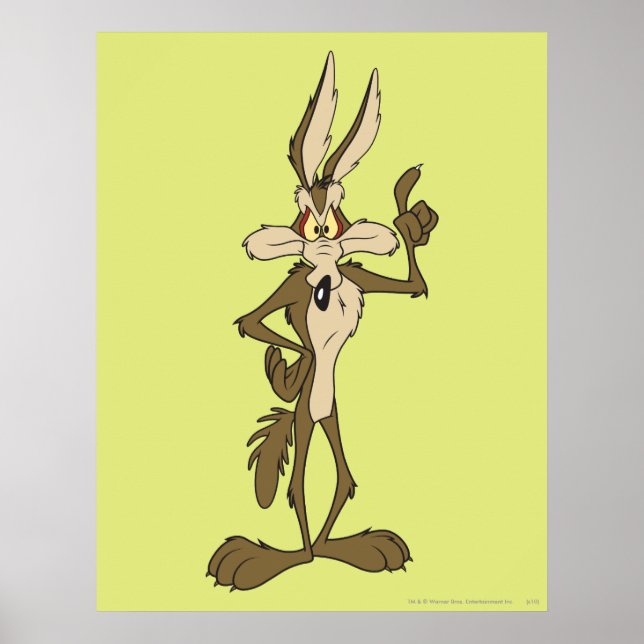 WILE E. COYOTE™ Standing Tall Poster (Front)