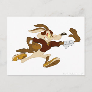 WILE E. COYOTE™ Stiff Arm B/W 2 Postcard