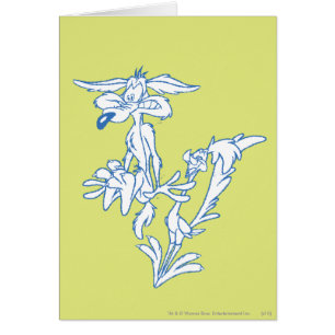 WILE E. COYOTE™ Surprised by the ROAD RUNNER™