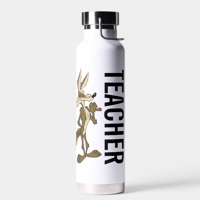 WILE E. COYOTE™ Teacher Water Bottle (Left)