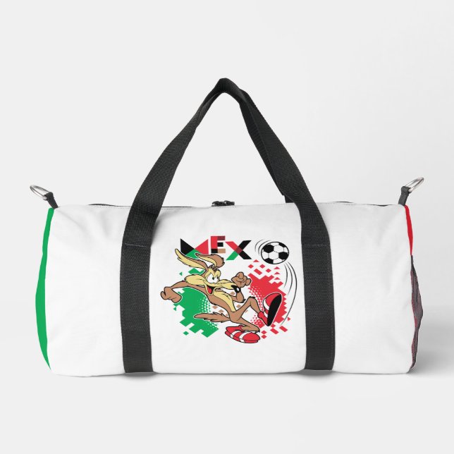 WILE E. COYOTE™ Team Mexico Soccer Graphic Duffle Bag (Front)