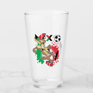 WILE E. COYOTE™ Team Mexico Soccer Graphic Glass