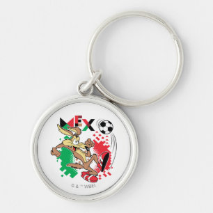 WILE E. COYOTE™ Team Mexico Soccer Graphic Key Ring
