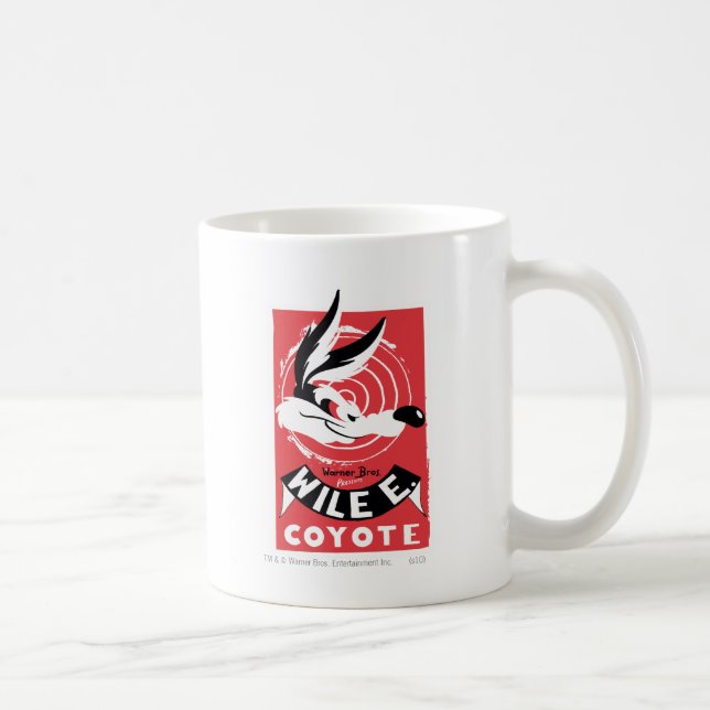 WILE E. COYOTE™ Warner Bros. Presents poster Coffee Mug (Right)