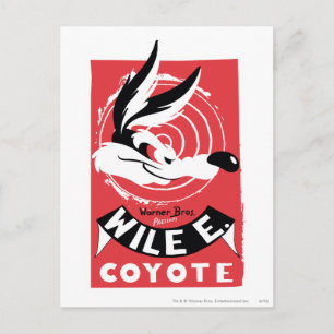 WILE E. COYOTE™ Warner Bros. Presents poster Postcard