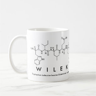 Wilek peptide name mug