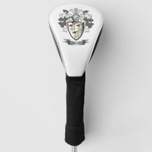 Wiley Family Crest Coat of Arms Golf Head Cover