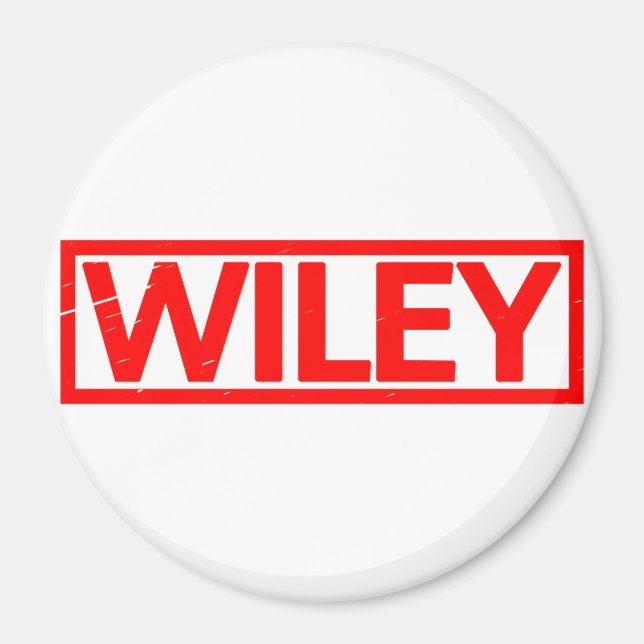 Wiley Stamp Magnet (Front)