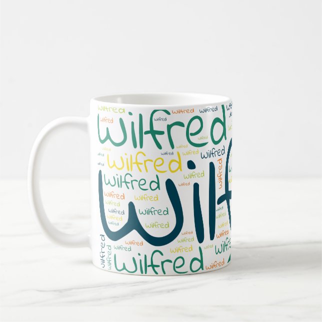 Wilfred Coffee Mug (Left)