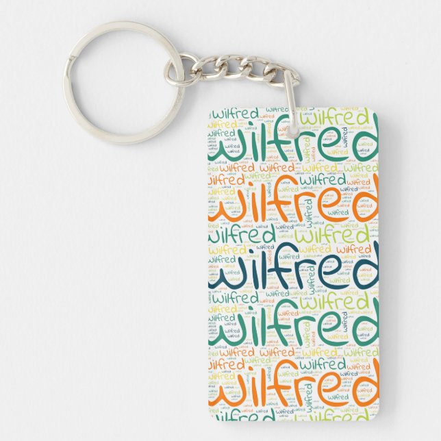 Wilfred Key Ring (Front)