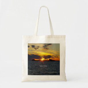 Wilfred Sykes at Sunset tote bag