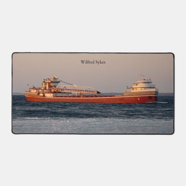 Wilfred Sykes desk mat (Front)