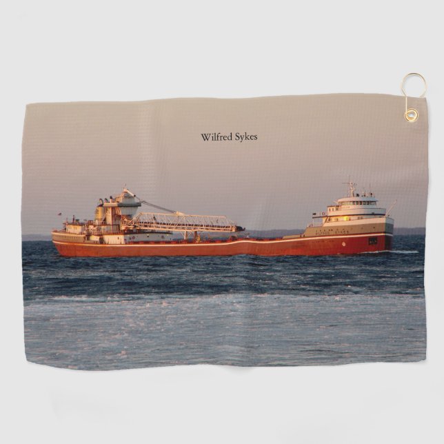Wilfred Sykes golf towel (Horizontal)
