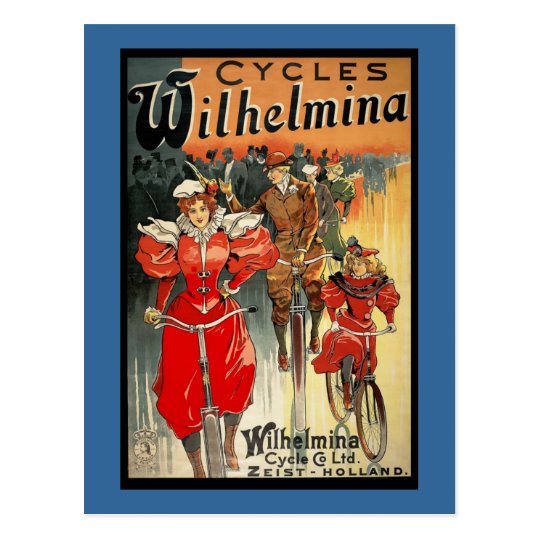 Wilhamena Cycles Postcard