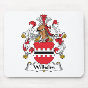 Wilhelm Family Crest Mouse Mat