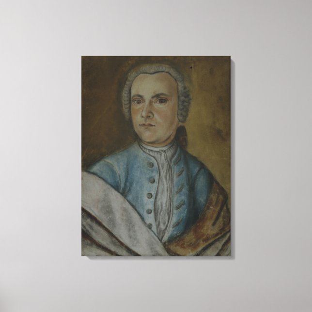 Wilhelm Friedemann Bach, c.1733 Canvas Print (Front)