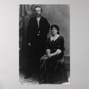 Wilhelm Liebknecht and Eleanor Aveling Poster