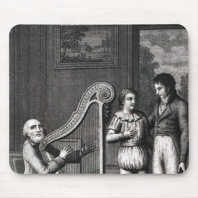 Wilhelm Meister's Apprenticeship' Mouse Mat (Front)