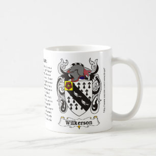 Wilkerson Family Coat of Arms mug