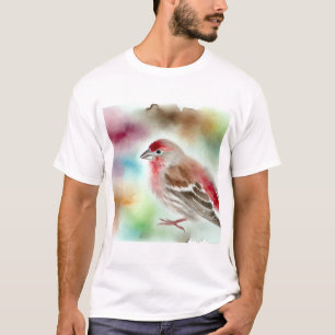 Wilkins Finch 190924AREF127 - Watercolor T-Shirt
