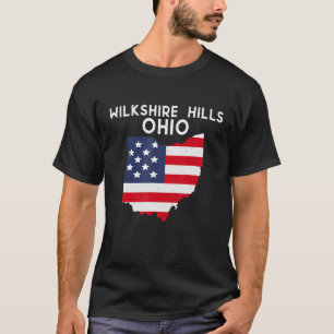 Wilkshire Hills Ohio USA State America Travel Ohio T-Shirt