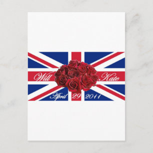 Will and Kate 2011 Limited Edition Commemorative Postcard