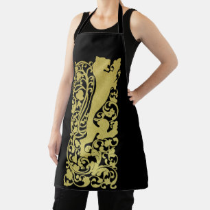Will Bradley Heraldic Lion Apron