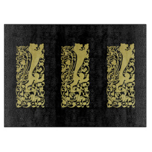 Will Bradley Heraldic Lion Cutting Board