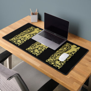Will Bradley Heraldic Lion Desk Mat