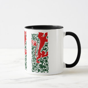 Will Bradley Heraldic Lion Mug