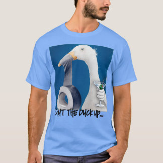 Will Bullas shut the duck up humour animals T-Shirt